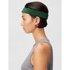 Nike Unisex Adult Swoosh Classic Headband(Gorge green/white)