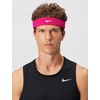 Nike Unisex Adult Swoosh Classic Headband(Vivid pink/white)