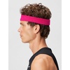 Nike Unisex Adult Swoosh Classic Headband(Vivid pink/white)