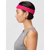 Nike Unisex Adult Swoosh Classic Headband(Vivid pink/white)
