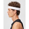 Nike Unisex Adult Swoosh Classic Headband(White/black)