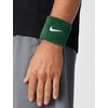 Nike Unisex Adult Swoosh Classic Wristband 2 Pack(Gorge green/white)