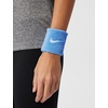 Nike Unisex Adult Swoosh Classic Wristband 2 Pack(University blue/white)
