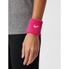 Nike Unisex Adult Swoosh Classic Wristband 2 Pack(Vivid pink/white)