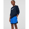 Nike Unisex Big Kids’ Court Dri-FIT 5″ Basketball Shorts – Boys and Girls(Game Royal/Black)