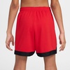 Nike Unisex Big Kids’ Court Dri-FIT 5″ Basketball Shorts – Boys and Girls(University Red/Black)