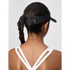 Nike Unisex Big Kids’ Dri-FIT Ace Swoosh Visor Hat | Boys and Girls(Black/Black)