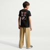 Nike Unisex Big Kids’ Sportswear Club Boxy Rest T-Shirt – Boys and Girls((Multi Sport Two)/Black)