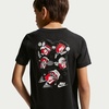 Nike Unisex Big Kids’ Sportswear Club Boxy Rest T-Shirt – Boys and Girls((Multi Sport Two)/Black)