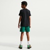 Nike Unisex Big Kids’ Sportswear Club Boxy Rest T-Shirt – Boys and Girls((Multi Sport)/Black)