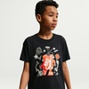 Nike Unisex Big Kids’ Sportswear Club Boxy Rest T-Shirt – Boys and Girls((Multi Sport)/Black)