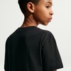Nike Unisex Big Kids’ Sportswear Club Boxy Rest T-Shirt – Boys and Girls((Multi Sport)/Black)
