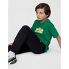 Nike Unisex Big Kids’ Sportswear Club Celebrate Sport T-Shirt – Boys and Girls(Malachite)