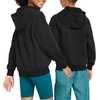 Nike Unisex Big Kids’ Sportswear Club Fleece Hoodie – Boys and Girls Sweatshirt(Black/White)