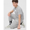 Nike Unisex Big Kids’ Sportswear Club Fleece Loose Pants – Boys and Girls(Dark Grey Heather/Base Grey/White)