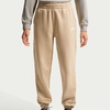 Nike Unisex Big Kids’ Sportswear Club Fleece Loose Pants – Boys and Girls(Linen/White)