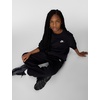 Nike Unisex Big Kids’ Sportswear Club Fleece Oversized Sweatshirt – Boys and Girls(Black/White)