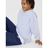 Nike Unisex Big Kids’ Sportswear Club Fleece Oversized Sweatshirt – Boys and Girls(Ghost/Ghost/White)