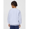 Nike Unisex Big Kids’ Sportswear Club Fleece Oversized Sweatshirt – Boys and Girls(Ghost/Ghost/White)