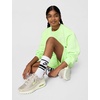 Nike Unisex Big Kids’ Sportswear Club Fleece Oversized Sweatshirt – Boys and Girls(Light Liquid Lime/Light Liquid Lime/White)