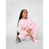 Nike Unisex Big Kids’ Sportswear Club Fleece Oversized Sweatshirt – Boys and Girls(Medium Soft Pink/Medium Soft Pink/White)