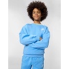 Nike Unisex Big Kids’ Sportswear Club Fleece Oversized Sweatshirt – Boys and Girls(University Blue/University Blue/White)