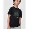 Nike Unisex Big Kids’ Sportswear Club Multi Sport T-Shirt – Boys and Girls(Black)