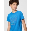 Nike Unisex Big Kids’ Sportswear Club Multi Sport T-Shirt – Boys and Girls(Star Blue)