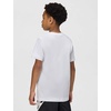 Nike Unisex Big Kids’ Sportswear Club Multi Sport T-Shirt – Boys and Girls(White)