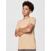 Nike Unisex Big Kids’ Sportswear Club T-Shirt – Boys and Girls(Linen)