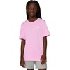 Nike Unisex Big Kids’ Sportswear Club T-Shirt – Boys and Girls(Pink Rise)