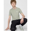 Nike Unisex Big Kids’ Sportswear Club T-Shirt – Boys and Girls(Spruce Fog/White)