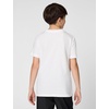 Nike Unisex Big Kids’ Sportswear Club T-Shirt – Boys and Girls(White)