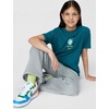 Nike Unisex Big Kids’ Sportswear Club World Cup T-Shirt – Boys and Girls((Bazil) Geode Teal)