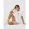 Nike Unisex Big Kids’ Sportswear Club World Cup T-Shirt – Boys and Girls((France) White)