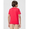 Nike Unisex Big Kids’ Sportswear Club World Cup T-Shirt – Boys and Girls((Korea) Global Red)