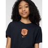Nike Unisex Big Kids’ Sportswear Club World Cup T-Shirt – Boys and Girls((Netherlands) Black)