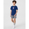 Nike Unisex Big Kids’ Sportswear Club World Cup T-Shirt – Boys and Girls((Norway ) Blue Void)