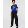 Nike Unisex Big Kids’ Sportswear Loose Open-Hem Pants – Boys and Girls(Black/Sanddrift/(French Terry))