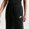 Nike Unisex Big Kids’ Sportswear Loose Open-Hem Pants – Boys and Girls(Black/White/Wolf Grey)