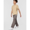 Nike Unisex Big Kids’ Sportswear Loose Open-Hem Pants – Boys and Girls(Cave Stone/White)