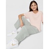 Nike Unisex Big Kids’ Sportswear Loose Open-Hem Pants – Boys and Girls(Spruce Fog/White)