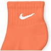 Nike Unisex Kids’ Everyday Cushioned Ankle Socks (6-Pack) | Boys and Girls(Orange Frost/Topaz Gold/Barely Volt/Bright Spruce/Pacific Blue/Light Magenta)