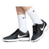 Nike Unisex Kids’ Everyday Cushioned Crew Socks (6-Pack) | Boys and Girls(White/Black)