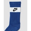 Nike Unisex Kids’ Everyday Cushioned Crew Socks (6-Pack) | Boys and Girls(White/Black/Game Royal)