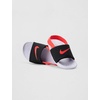 Nike Unisex Kids’ Kawa Slides – Boys Girls Toddlers & Baby Sandals | Casual Sandals(Black/Bright Crimson/White)