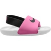 Nike Unisex Kids’ Kawa Slides – Boys Girls Toddlers & Baby Sandals | Casual Sandals(Playful Pink/Black-white)