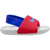Nike Unisex Kids’ Kawa Slides – Boys Girls Toddlers & Baby Sandals | Casual Sandals(University Red/Football Blue-racer Blue)