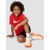 Nike Unisex Kids’ S.T. Dynamite Basketball Shoes – Boys and Girls Sneakers(Chalk/Black/Picante Red/Total Orange)