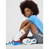 Nike Unisex Kids’ S.T. Dynamite Basketball Shoes – Boys and Girls Sneakers(Sail/Midnight Navy/Photo Blue)